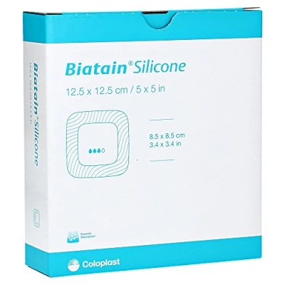 Abbildung von Biatain Silicone Schaumverband 12,5x12,5 10 St