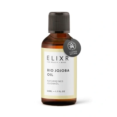 Abbildung von ELIXR Bio Jojobaöl für Haare &amp; Gesicht Reines Kaltgepresstes Jojoba Öl Kosmetik Hergestellt in DE organic Oil for hair skin