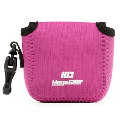 Abbildung von MegaGear MG1315 GoPro Hero 7, 6, 5, Sony DSC RX0 Ultraleichte Kameratasche aus Neopren Rosa