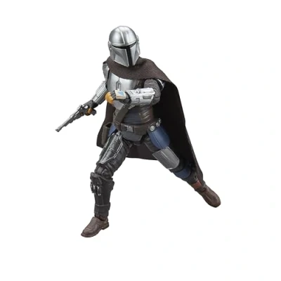 Abbildung von Star Wars The Vintage Collection Der Mandalorianer (Imperiale Basis), Mandalorian Action Figur, Skala 9,5 cm