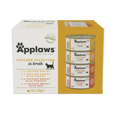 Abbildung von 12 g Applaws Katzennassfutter multipack Huhn x