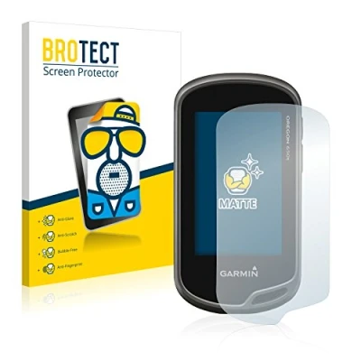 Abbildung von BROTECT Entspiegelungs Schutzfolie für Garmin Oregon 650t (2 Stück) Matte Displayschutz Folie, Anti Reflex, Fingerprint