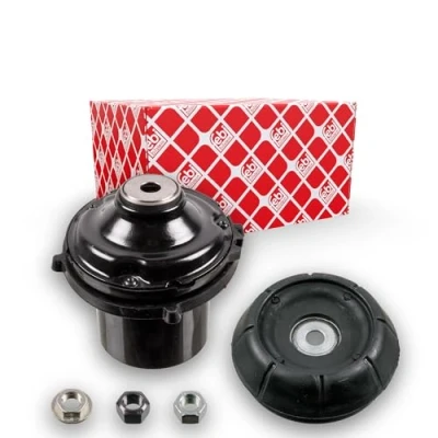 Abbildung von FEBI BILSTEIN 37804 Reparatursatz, Federbeinstützlager Vorderachse ohne Kugellager mit Anbaumaterial OPEL: Astra G Caravan, Corsa C Schrägheck