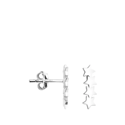 Abbildung von SOFIA MILANI Damen Ohrringe 925 Silber Stern Ohrstecker E1406