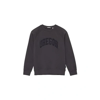 Abbildung von TOM Tailor MIT Print Sweatshirt für Kinder, Größe: 152, Coal grey