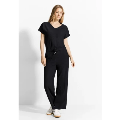 Abbildung von Cecil MIT Struktur Jumpsuit, Damen, Größe: XLx28, Schwarz