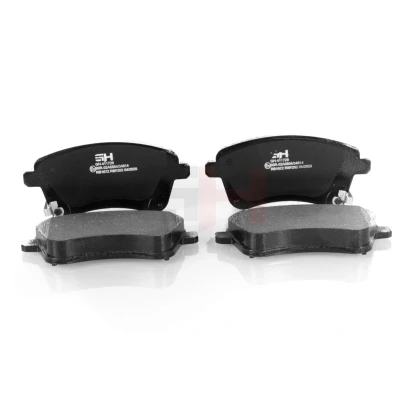 Abbildung von GH 411729 Bremsbelagsatz mit akustischer Verschleißwarnung Bremssattelschrauben Zubehör KIA: Venga (YN) 1.4 CVVT, 1.6 CRDi 90