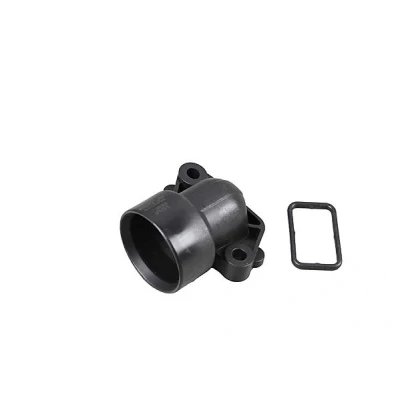 Abbildung von METZGER 4010303 Flansch Kunststoff Wasserpumpe RENAULT: TWINGO 2, CLIO 3, DACIA: SANDERO Logan MCV I Limousine