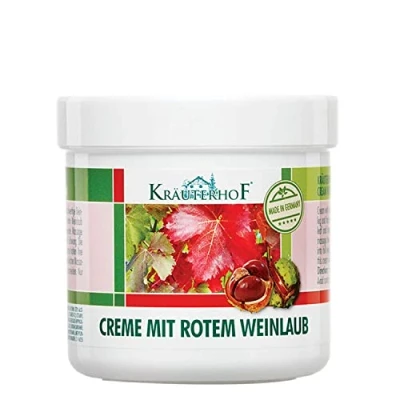 Abbildung von Creme mit rotem Weinlaub von Kräuterhof 250ml