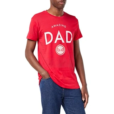 Abbildung von Marvel Herren Memarcots230 T Shirt, rot, M