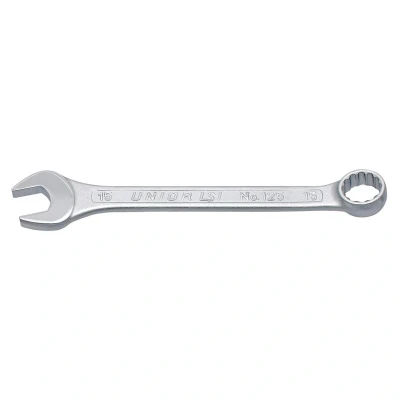 Abbildung von Unior Ringgabelschlüssel kurz gekröpft 6mm Länge 100mm 125/1