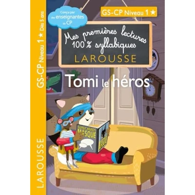Abbildung von Premières lectures syllabiques CP Niv 1 Tomi, le héros: GS Niveau