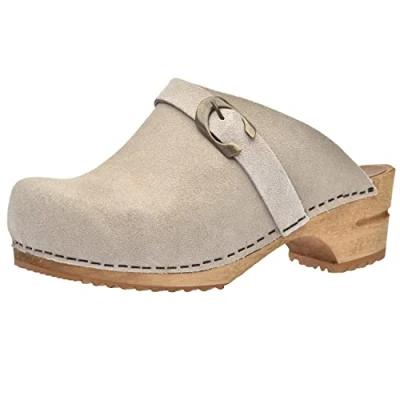 Abbildung von Sanita HEDI OPEN Clogs, Damen, Größe: 42, Beige Schuhe