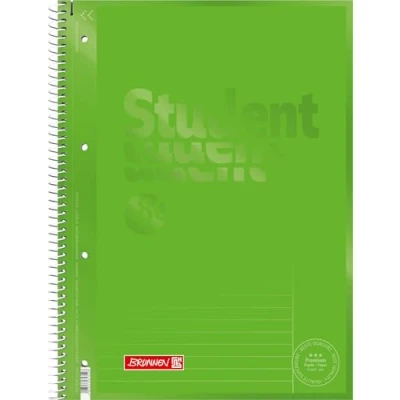 Abbildung von Brunnen 1067925152 Notizblock / Collegeblock Student (A4 liniert, Lineatur 25, 90 g/m², 80 Blatt) Kiwi Grün
