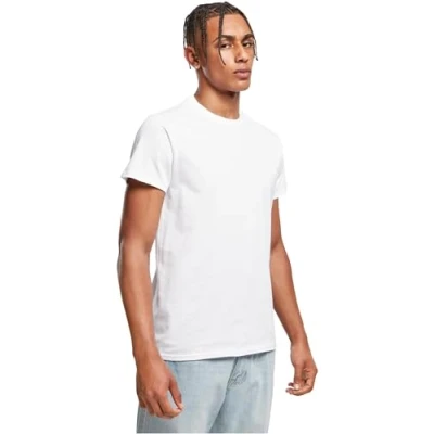 Abbildung von Build Your Brand Mens BY083 Merch T Shirt, Weiß, 5XL