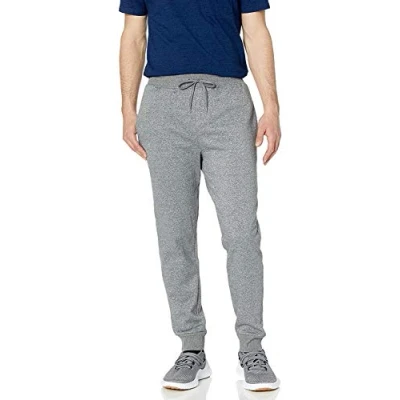 Abbildung von Jockey Herren Active Basic Fleece Jogginghose Lässige Hose, Dunkelgrau meliert, Groß