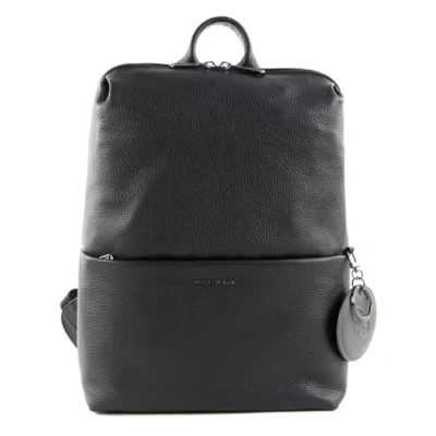 Abbildung von Mandarina Duck Damen Mellow Leather Rucksack, Nero