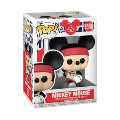 Abbildung von Funko POP! Disney: MiRL Mickey Mouse (RNR) ​ Disney Standard Characters Vinyl Sammelfigur Geschenkidee Offizielle Handelswaren Spielzeug Für Kinder und Erwachsene Movies Fans