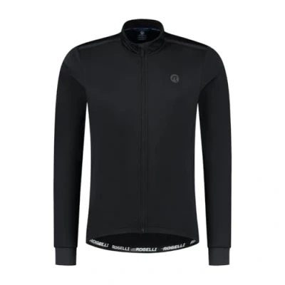 Abbildung von Rogelli Core Fahrradjacke Herren Rennradjacke Schwarz Größe 4XL