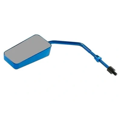 Abbildung von Spiegel STR8 F1 Style M8 Gewinde inkl. Adapter Linksgewinde universal blau