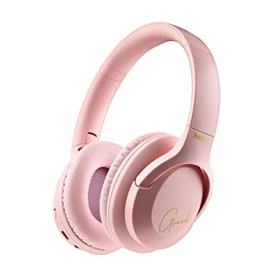 Abbildung von NGS ARTICA Greed Pink Supra aurale kabellose Kopfhörer, kompatibel mit Bluetooth Technologie, leicht und faltbar, integriertes Mikrofon, 40 Stunden Batterielebensdauer, Farbe