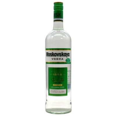 Abbildung von Moskovskaya Vodka 38% vol., 6er Pack (6 x 1 l)