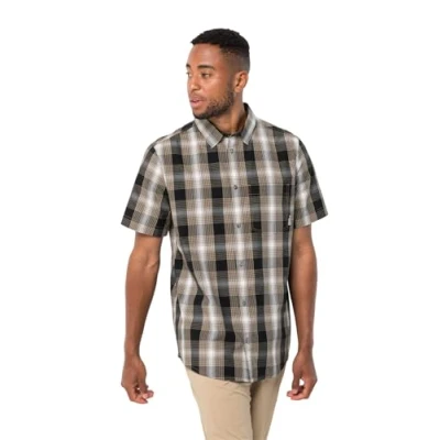 Abbildung von Jack Wolfskin HOT Chili M Hemd, Herren, Größe: Small, Sand storm checks