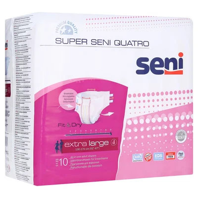 Abbildung von Super SENI Quatro Inkontinenzslip XL 10 St
