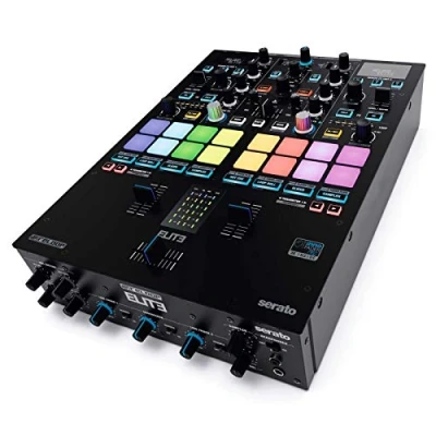 Abbildung von Reloop ELITE Professioneller DVS Performance Mixer für Serato DJ Pro, 16 große, anschlagsdynamische RGB Pads