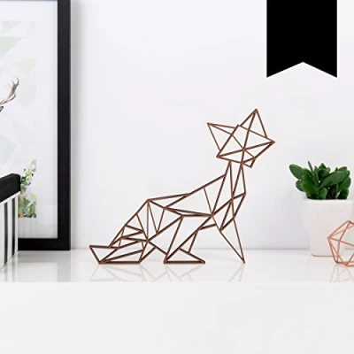 Abbildung von KLEINLAUT 3D Origami, Fuchs, 20 x 16 cm (M), Schwarz
