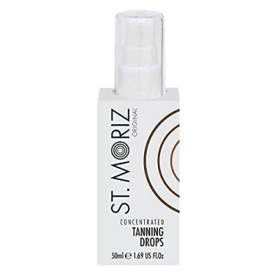 Abbildung von St Moriz Original konzentrierte Bräunungstropfen, fügen Sie 1 3 Bronzing Tropfen zur Hautpflege oder Körperfeuchtigkeitspflege hinzu, für individuelle künstliche Bräune und schrittweisen Glanz,