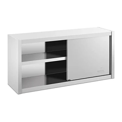 Abbildung von Royal Catering RCSSWC 120X45 S Edelstahl Hängeschrank 120 x 45 cm Wandhängeschrank Hängeoberschrank