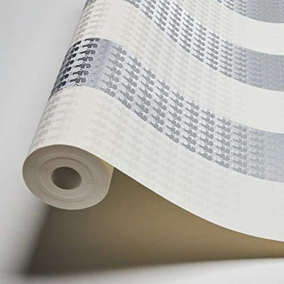 Abbildung von Architects Paper Vliestapete &quot;Stripes&quot;, Streifen gestreift, Streifentapete Tapete Designer Karl Lagerfeld