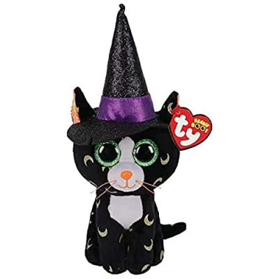Abbildung von TY 2008091 Beanie Boos Pandora Cat Halloween 2020 plüsch, Mehrfarbig, 15 cm
