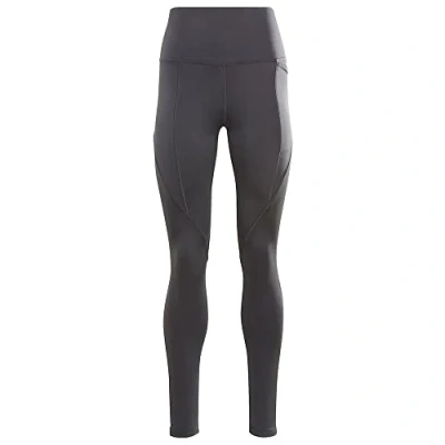 Abbildung von Reebok Women&#039;s WOR PP High Rise Tight Leggings, Night Black, x_s