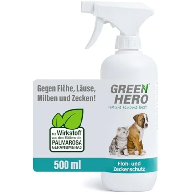 Abbildung von GreenHero Zeckenschutzmittel Floh und Zeckenschutz, 500 ml