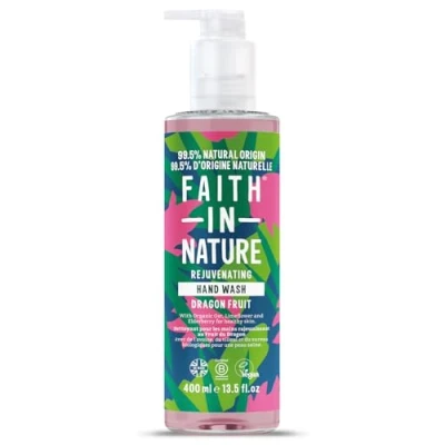 Abbildung von Faith In Nature Natürliche Drachenfrucht Handwaschlotion, Revitalisierend, Vegan und Frei von Tierversuchen, Ohne SLS Oder Parabene, 400ml