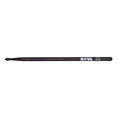 Abbildung von Vic Firth vf nrockb Nova Rock Holz Tip Drum Sticks Schwarz