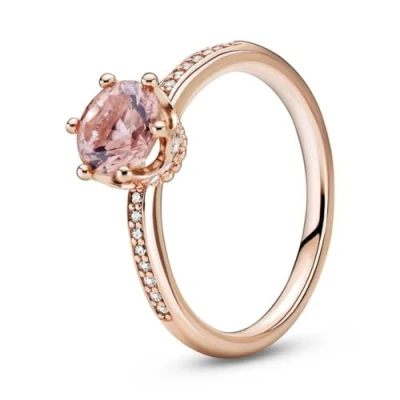 Abbildung von Pandora Sparkling Double HOOP Ohrringe, Damen, Größe: One Size, Sterling silver