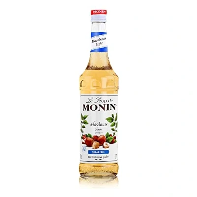 Abbildung von Monin Sirup Haselnuss Light, 0,7L 3er Pack