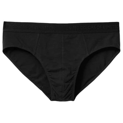 Abbildung von United Colors of Benetton Herren Slip 3XKP2S00F Funktionsunterwäsche, Nero, M