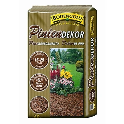 Abbildung von Bodengold Rindenmulch Pinien Dekor, 6000 l, (1 St)