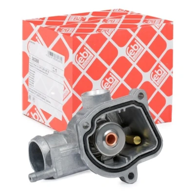 Abbildung von FEBI BILSTEIN 38288 Thermostatgehäuse mit Dichtung Temperaturschalter MERCEDES BENZ: C Klasse T modell, Limousine, Sportcoupe