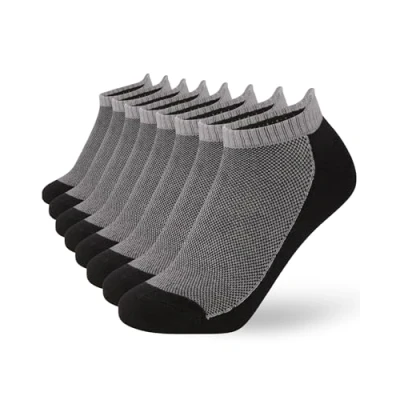 Abbildung von FM London Herren Trainersocken Aus Bambus, Schwarz, 42 EU