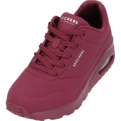 Abbildung von Skechers Sport UNO Sneaker low, Damen, Größe: 36.5, Plum durabuck Schuhe