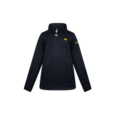 Abbildung von SCHMUDDELWEDDA Strickfleecejacke 128 / Marine Melange 100% Polyester