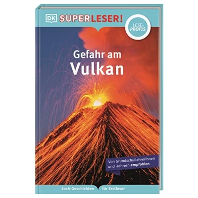 Abbildung von SUPERLESER! Gefahr am Vulkan Lesestufe Leseprofis, Sach Geschichten Für Erstleser. Kinder ab der 2./3. Klasse