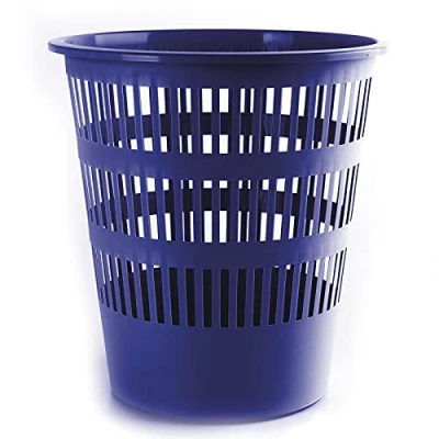 Abbildung von Abfalleimer DONAU Mesh 12l Blau 1 Stk.