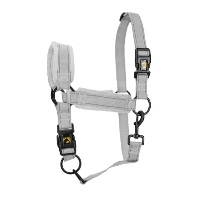 Abbildung von Excellent Pferd Superior Halfter L Grau
