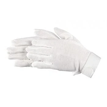 Abbildung von Pfiff 011318 Unisex Handschuhe Baumwolle , Reithandschuhe, weiß (Weiss), XS